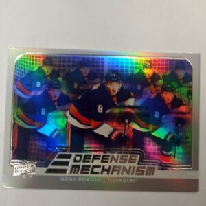 2022-23 UD series 1 UD defence mechanism Noah Dobson