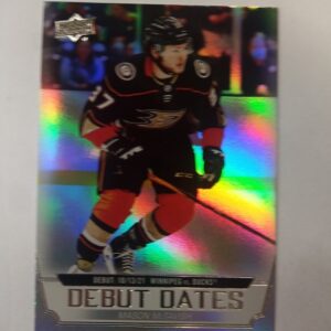 2022-23 UD series 1 UD debut dates Mason McTavish