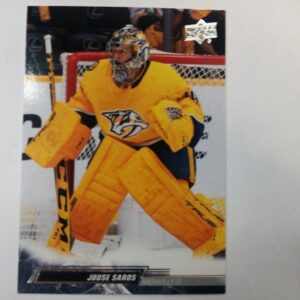 2022-23 UD series 1 Juuse Saros