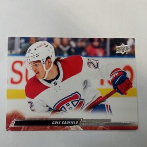 2022-23 UD series 1 Cole Caufield