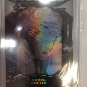 2017-18 SPx Shadow Box Rookies Brock Boeser /299