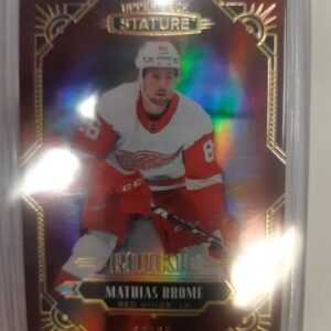 2020-21 Upper Deck Stature Ruby Rookie Mathias Brome /85