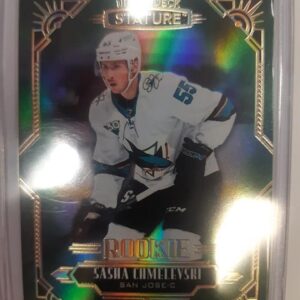 2020-21 Upper Deck Stature Rookie Emerald Sasha Chmelevski /175