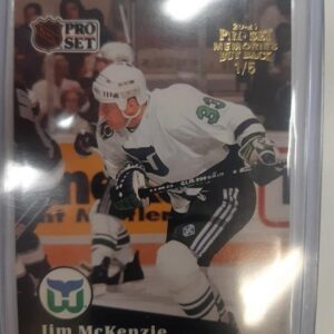 2020-21 Pro Set Memories Buyback 1/5 Jim McKenzie