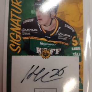 2022-23 Cardset Signature /100 Henrik Haapala