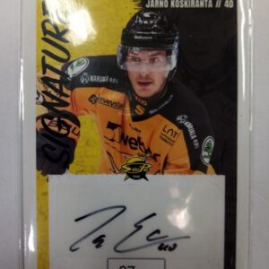 2022-2023 Cardset SM-Liiga Signature Jarno Koskiranta /100