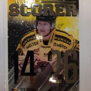 2022-2023 Cardset SM-Liiga Top Scorer Tuomas Kiiskinen