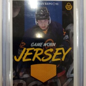 2022-2023 Cardset SM-Liiga Game Worn Jersey Redemption Card Sebastian Repo /120