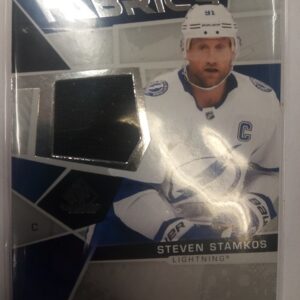 2021-2022 Upper Deck SP Game Used Authentic Fabrics Steven Stamkos