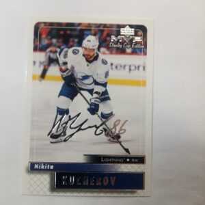 2019-20 mvp stanley cup edition Nikita Kucherov sign
