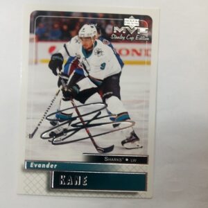 2019-20 mvp stanley cup edition Evander Kane sign