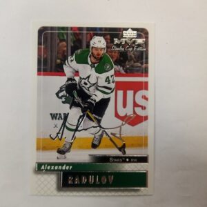 2019-20 mvp stanley cup edition Alexander Radulov sign