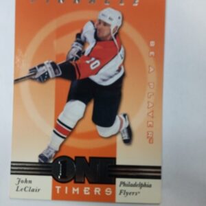 1998 pinnacle John LeClair one timers