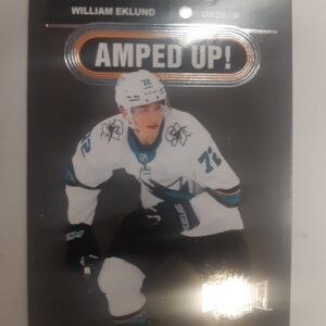 2021-22 SkyBox Metal Universe Amped Up! William Eklund