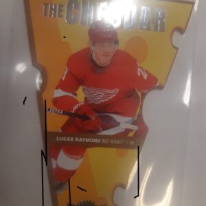 2021-22 SkyBox Metal Universe The Cheddar Lucas Raymond