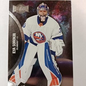 2021-22 NHL metal universe sky box Ilya Sorokin