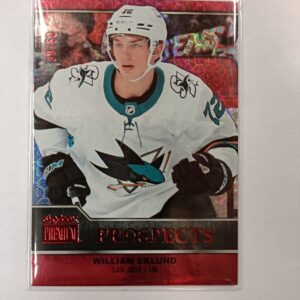 2021-22 NHL metal universe sky box premium prospects William Eklund x/50kpl