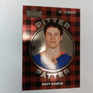 2021-22 NHL metal universe sky box Pitter Patter Matt Martin