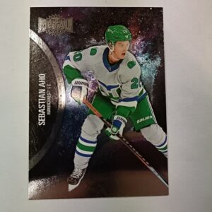 2021-22 NHL metal universe sky box Sebastian Aho