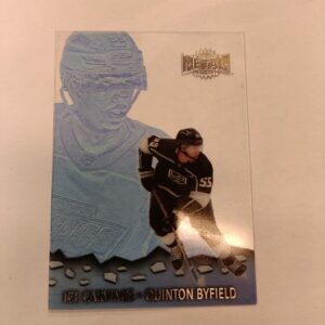 2021-22 NHL metal universe sky box ice carvings Quinton byfield