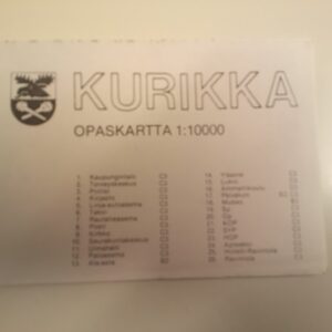 Kurikka opaskartta 1:10000