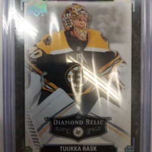 2019-2020 Upper Deck Chronology Diamond Relic Tuukka Rask x/36