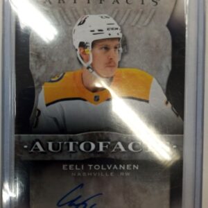2021-2022 Upper Deck Artifacts Autofacts Eeli Tolvanen