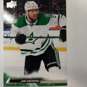 2022-23 UD series 1 Jani Hakanpaa