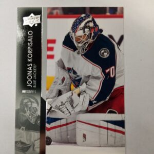 2021-22 UD series 2 Joonas Korpisalo