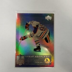 1999 UD Wayne Gretzky great accolades