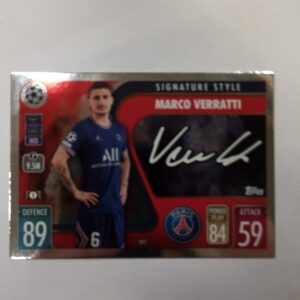 topss Match attax signature style Marco Verratti