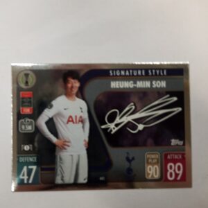 topss Match attax signature style Heung -Min Son