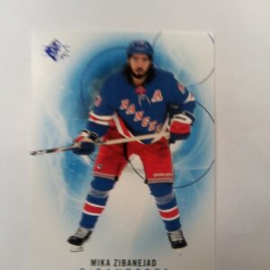 2020-21 UD sp hockey blue Mika Zibanejad