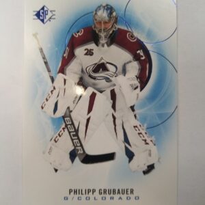 2020-21 UD sp hockey blue Philipp Grubauer