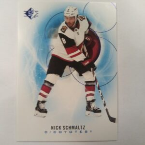 2020-21 UD sp hockey blue Nick Schmaltz