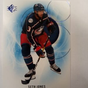 2020-21 UD sp hockey blue Seth Jones