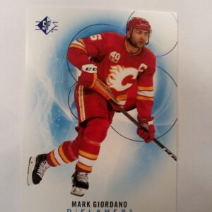 2020-21 UD sp hockey blue Mark Giordano