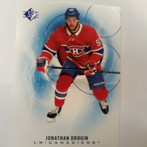 2020-21 UD sp hockey blue Jonathan Drouin