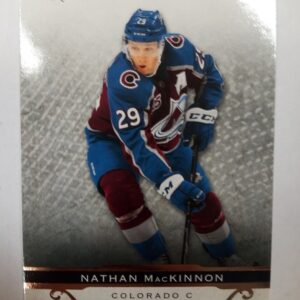 2021-2022 Upper Deck Artifacts Black Nathan MacKinnon
