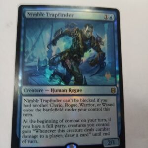 Nimble Trapfinder (V.1) Zendikar Rising: Promos