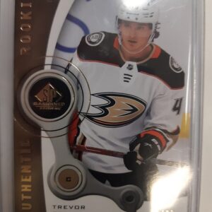 2021-22 SP Game Used Authentic Rookie 24/25 Trevor Zegras