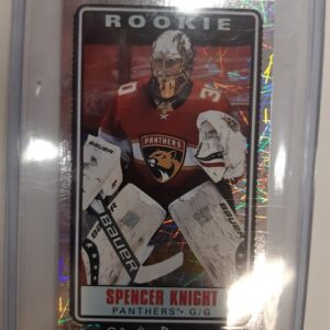 2021-22 O-pee-chee Premier Tallboy Rookie Spencer Knight
