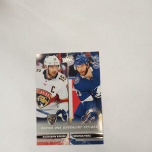 2022-23 UD series checklist 101-200 Barkov, Point