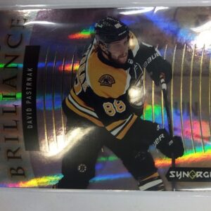 2021-2022 Upper Deck Synergy Postseason Brilliance David Pastrnak