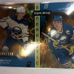 2021-2022 Upper Deck Synergy Synergistic Duos Dahlin/LaFontaine /149