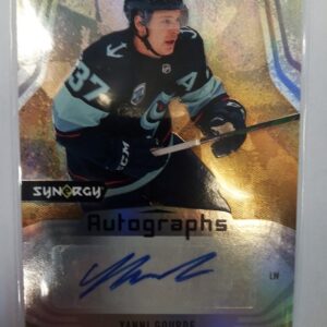 2021-2022 Upper Deck Synergy Autographs Yanni Gourde