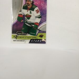 2021-22 UD Synergy Exceptional Mats Zuccarello