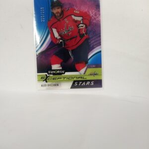 2021-22 UD Synergy Exceptional Alex Ovechkin