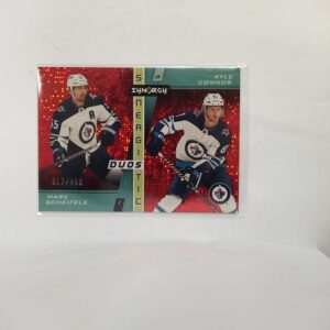 2021-22 UD Synergistic duos Mark Scheifele-Kyle Connor