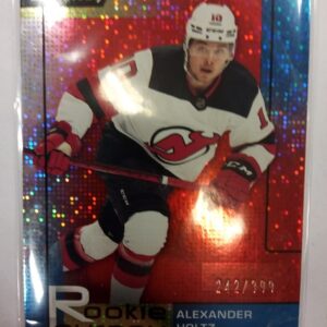 2021-2022 Upper Deck Synergy Rookie Journey Alexander Holtz /399